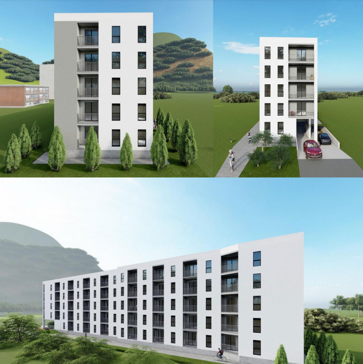 Residential building in Bar II